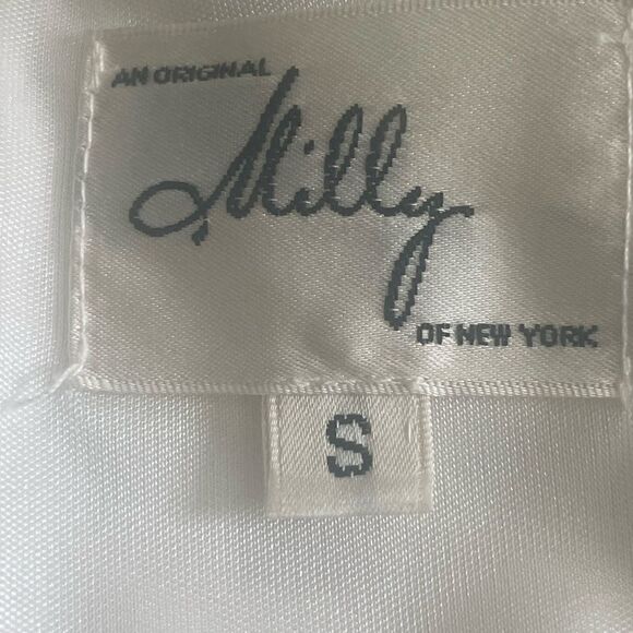 Milly White Halter Dress - Picture 3 of 7